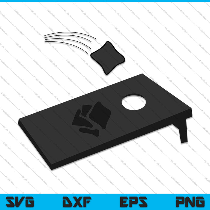 Cornhole Boards Clipart Vector SVG PNG Cortar archivos imprimibles