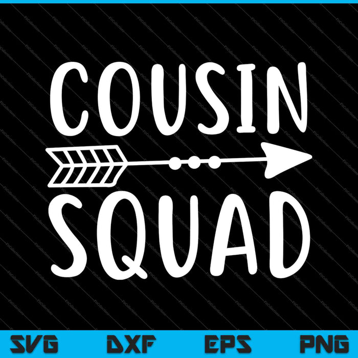 Cousin Squad SVG PNG Cutting Printable Files