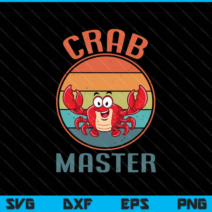 Crab master SVG cut file