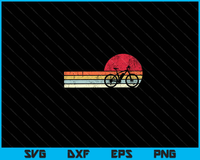 Cycling Retro Style For Cyclist Svg Cutting Printable Files