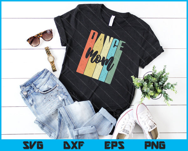 Dans moeder SVG PNG snijden afdrukbare bestanden - on a t-shirt