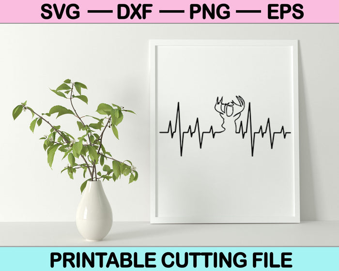 Dear Heartbeat SVG PNG Cutting Printable Files
