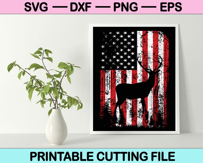 Dear Hunting SVG PNG Cutting Printable Files