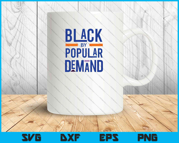 Demand Of Black SVG PNG Cutting Printable Files