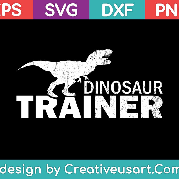 Dinosaur Trainer SVG PNG Cutting Printable Files