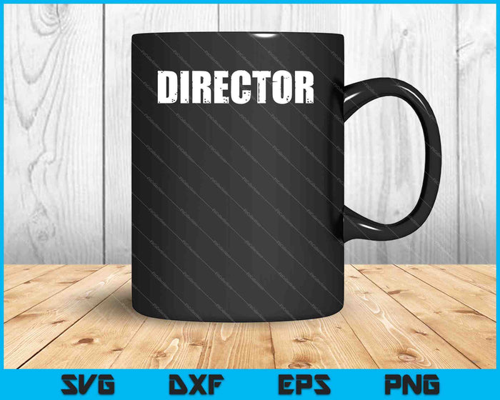 Director Filmmaker SVG PNG Cutting Printable Files