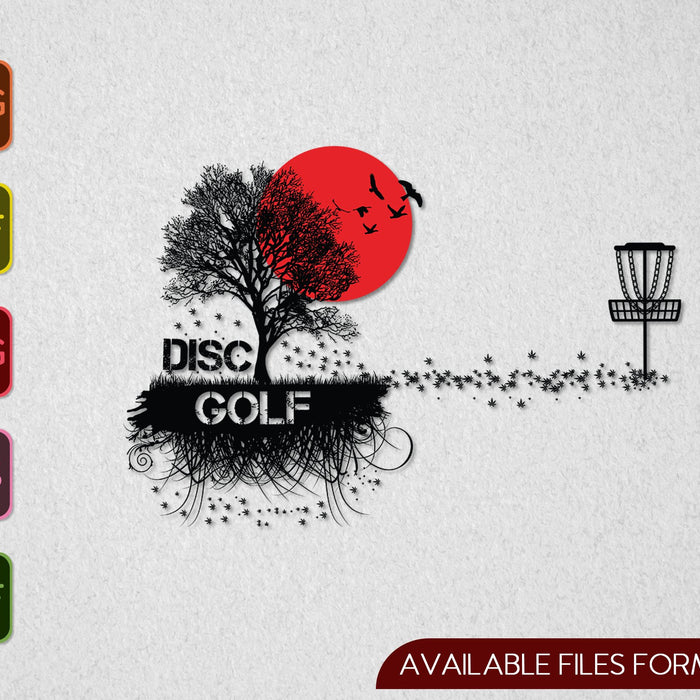 Disc Golf SVG & Cut Files for Crafters