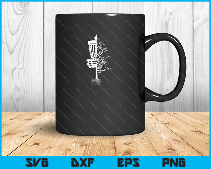 Disc Golf Shirt Basket Tree Frisbee Golf SVG PNG Cutting Printable Files