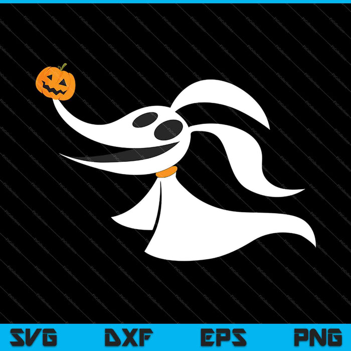 Pesadilla de Halloween antes de Navidad Zero SVG PNG Cortar archivos imprimibles