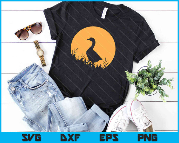 Duck Easy Halloween Outfit Mallard Dipper Moon Kostuum SVG PNG Snijden afdrukbare bestanden - on a t-shirt