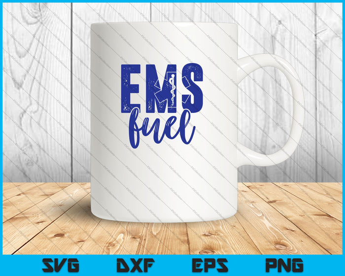 EMS combustible servicios médicos de emergencia ambulancia EMT SVG PNG corte archivos imprimibles 