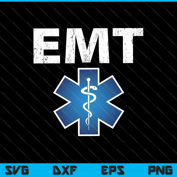 EMT Emergency Medical Services SVG PNG Cutting Printable Files