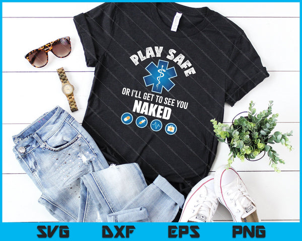 EMT Funny EMT 911 Emergency Services SVG PNG Cutting Printable Files - on a t-shirt