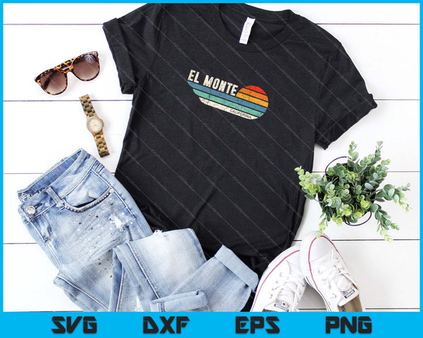 El Monte Californië SVG PNG snijden afdrukbare bestanden - on a t-shirt