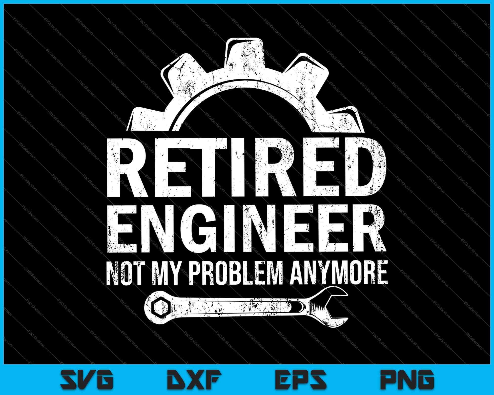 Engineering Retirement Sign Engineer Retirement Gift Retired Engineer SVG PNG Files – creativeusarts