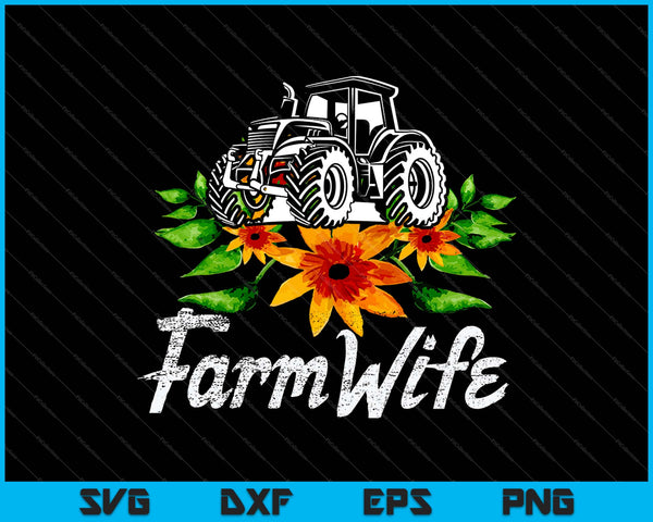 Farm Wife SVG PNG Cutting Printable Files