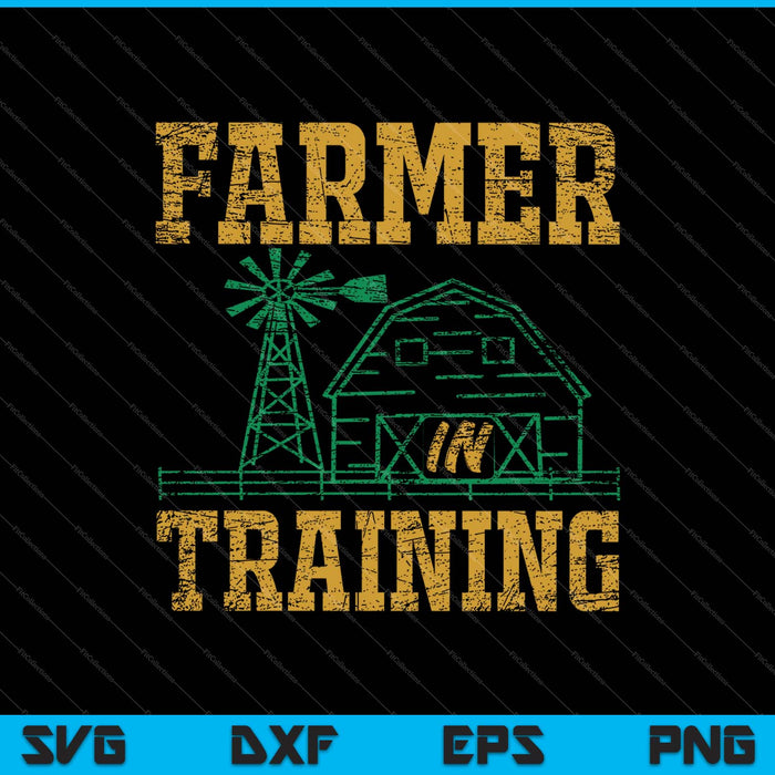 Farmer In Training SVG PNG Cutting Printable File