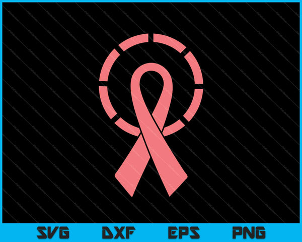 Feministisch symbool protesteerder feminisme borstkanker bewustzijn SVG PNG afdrukbare bestanden 