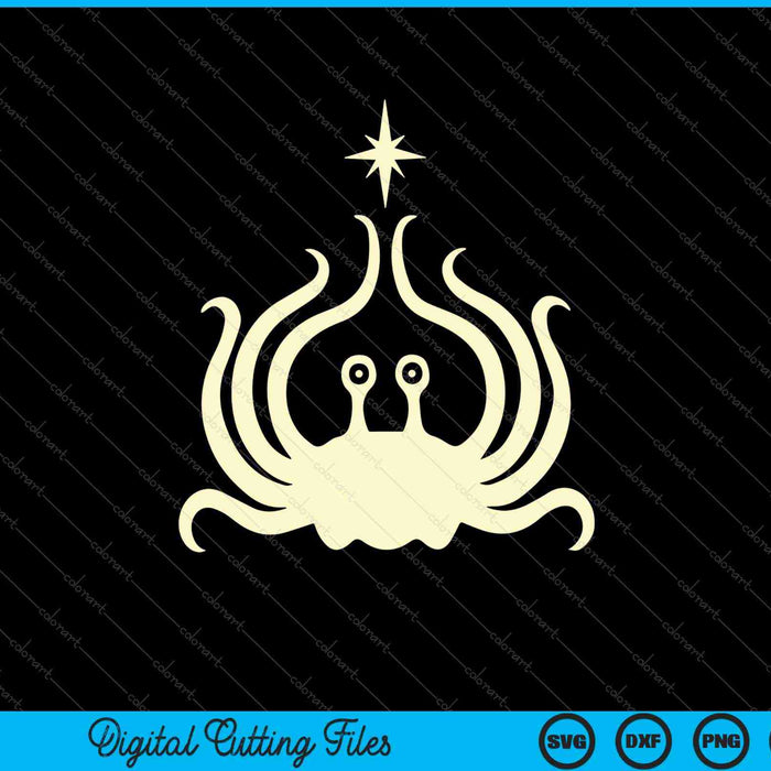 Flying Spaghetti Monster Fish Emblem SVG PNG Cortar archivos imprimibles