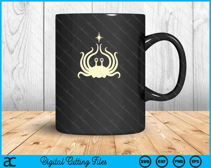 Flying Spaghetti Monster Fish Emblem SVG PNG Cortar archivos imprimibles