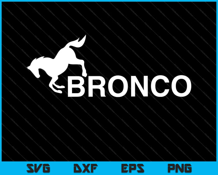 Ford Bronco New Logo Premium SVG PNG Cutting Printable Files