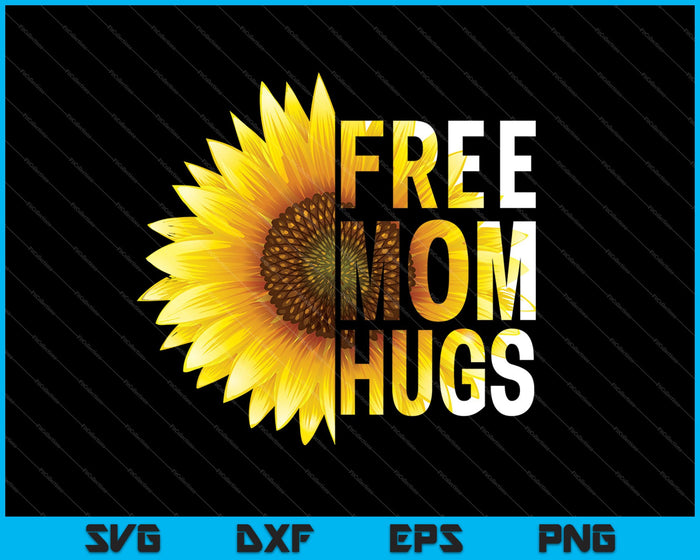 Mamá abrazos gratis SVG PNG cortando archivos imprimibles