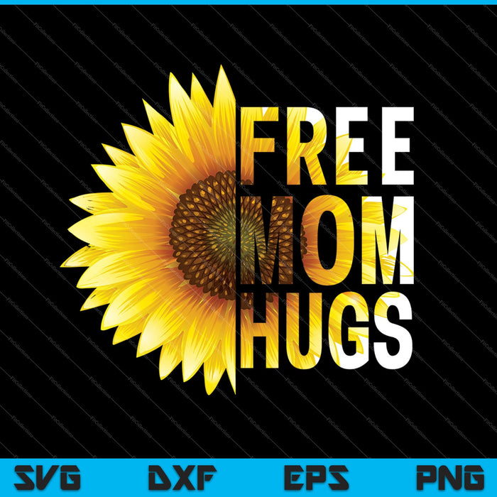 Mamá abrazos gratis SVG PNG cortando archivos imprimibles