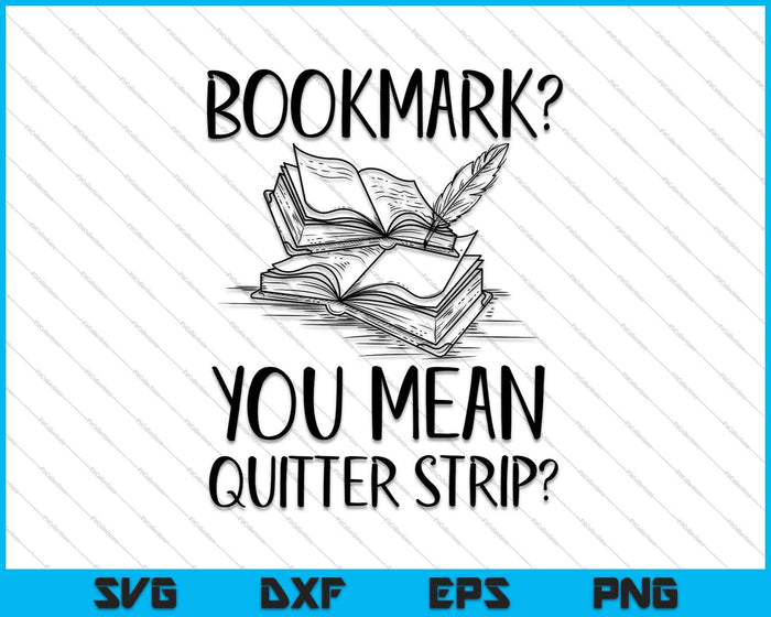 Funny Cool Unique Bookmark Perfect Book Nerd SVG PNG Cutting Printable Files