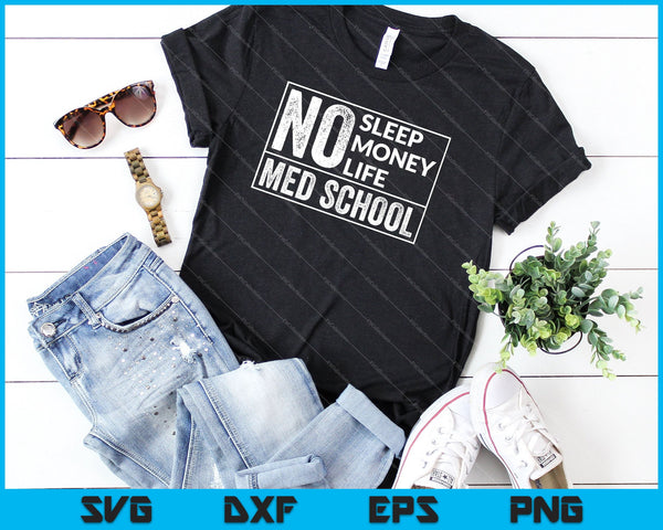 Grappige dokter medische school med school DR Premium SVG PNG snijden afdrukbare bestanden - on a t-shirt