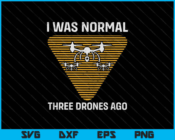 Grappige Drone Pilot Quadcopter Flying Expert SVG PNG snijden afdrukbare bestanden