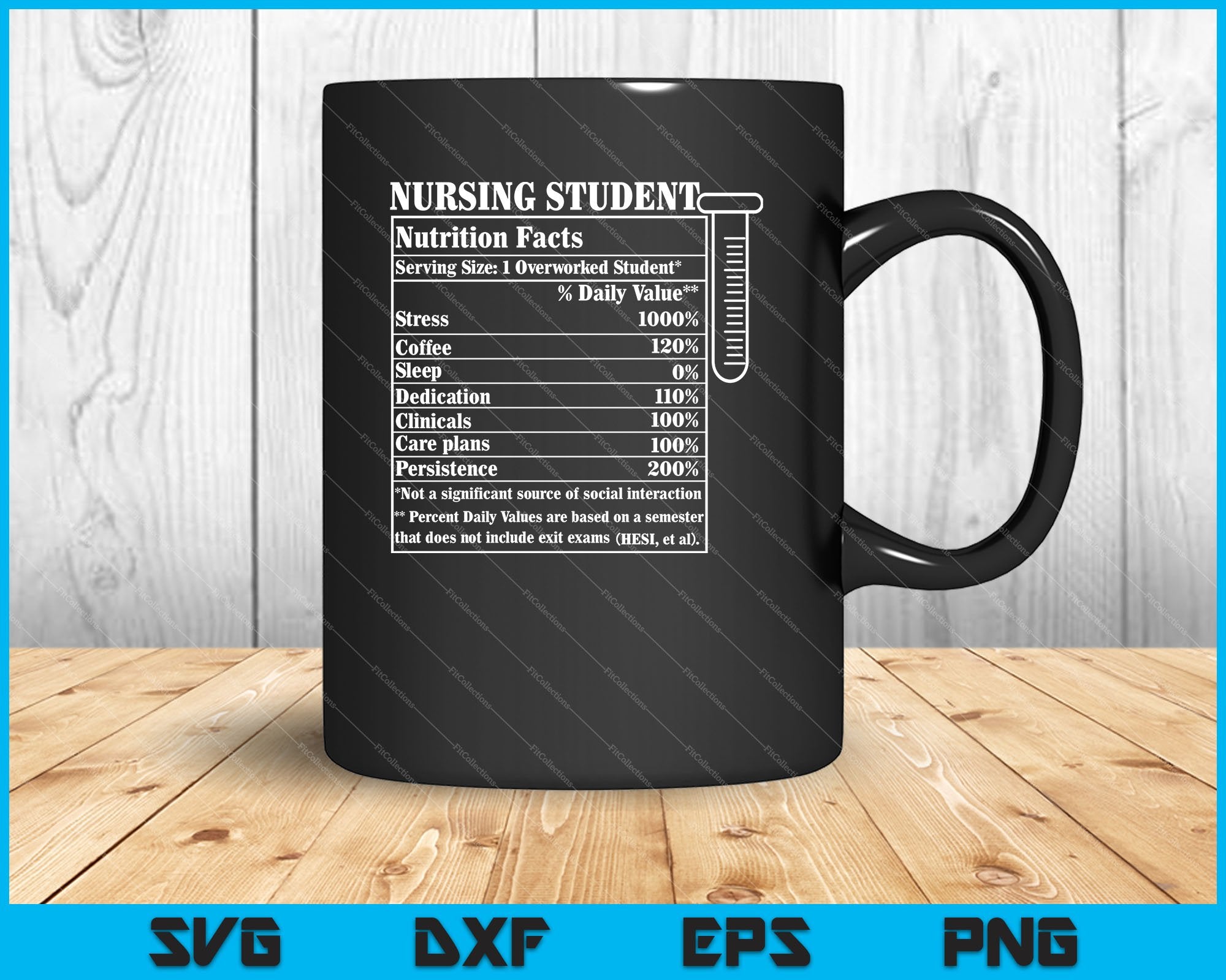 Nurse SVG, Varsity Nurse Gift PNG Design