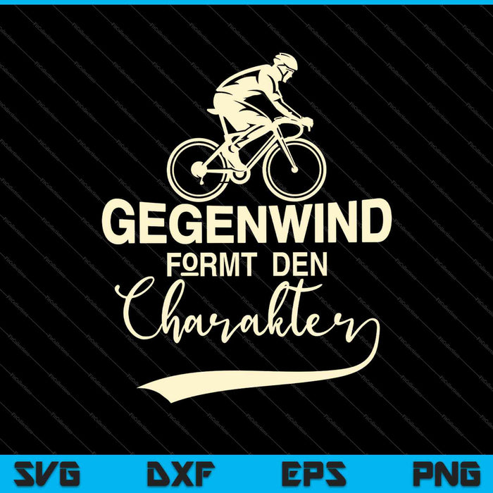 Gegenwind Formt Den Charakter SVG PNG Druckbare Dateien schneiden