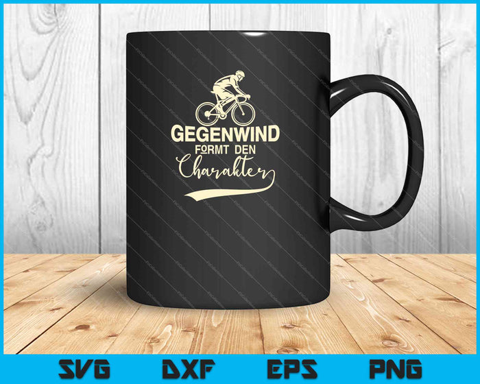 Gegenwind Formt Den Charakter SVG PNG Druckbare Dateien schneiden