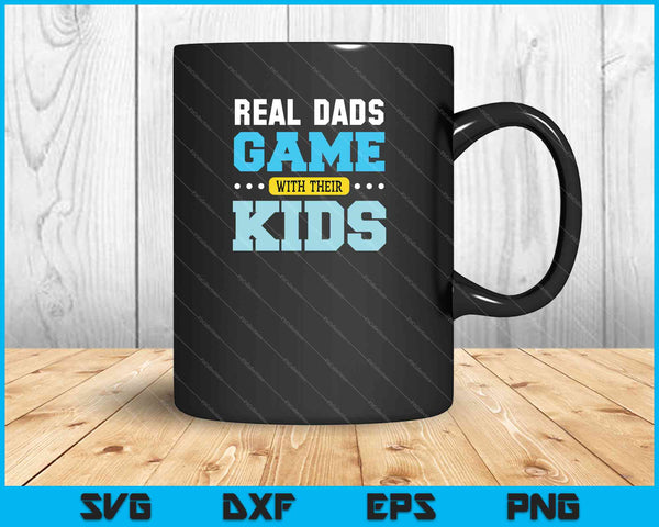 Gaming Fathers Day Gamer Dad SVG PNG Cutting Printable Files