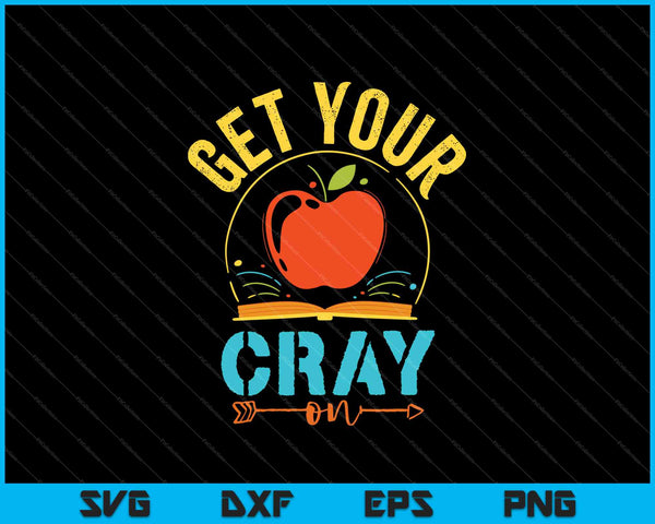 Obtenga su Cray en archivos imprimibles de corte SVG PNG 