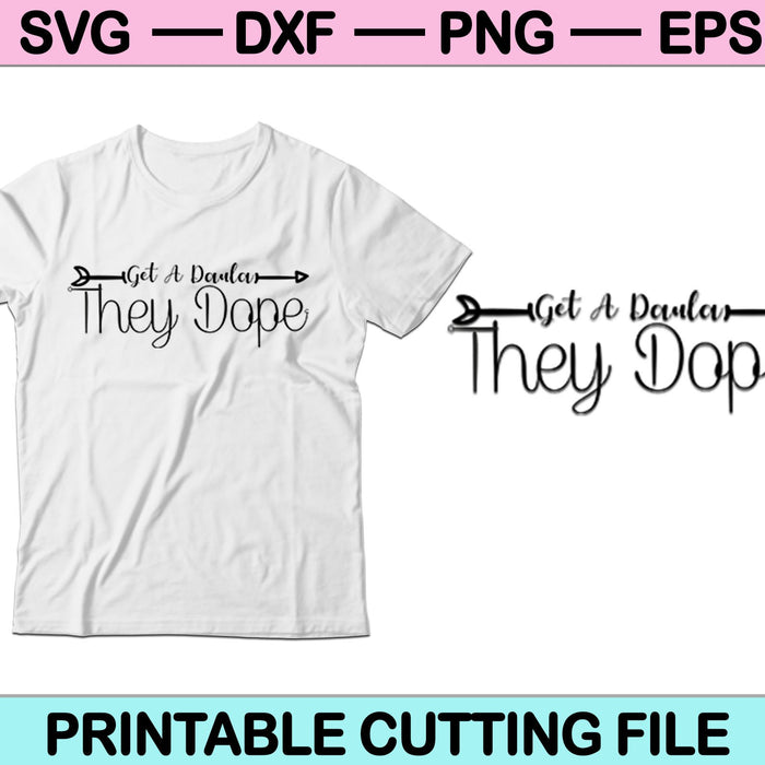 Obtenga un Daula SVG PNG cortando archivos imprimibles