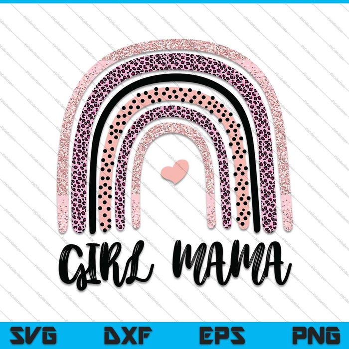 Girl Mama SVG PNG Cutting Printable Files