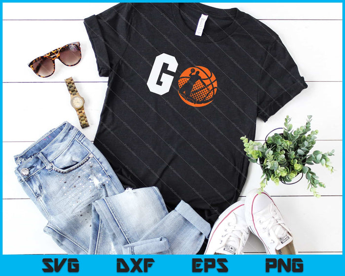 Go Basketball Team Svg Cutting Printable Files