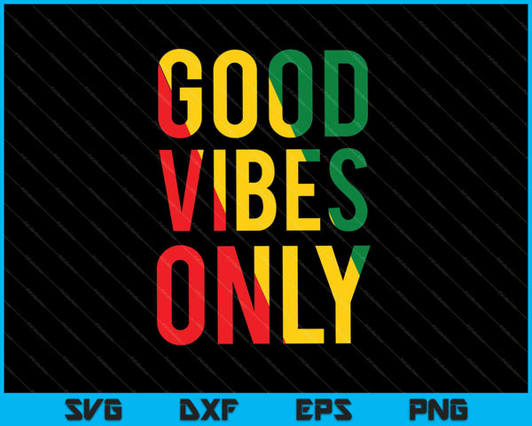 Good Vibes SVG Rainbow SVG Motivational Svg Positive Svg file for Cricut Good  Vibes Only svg cutting