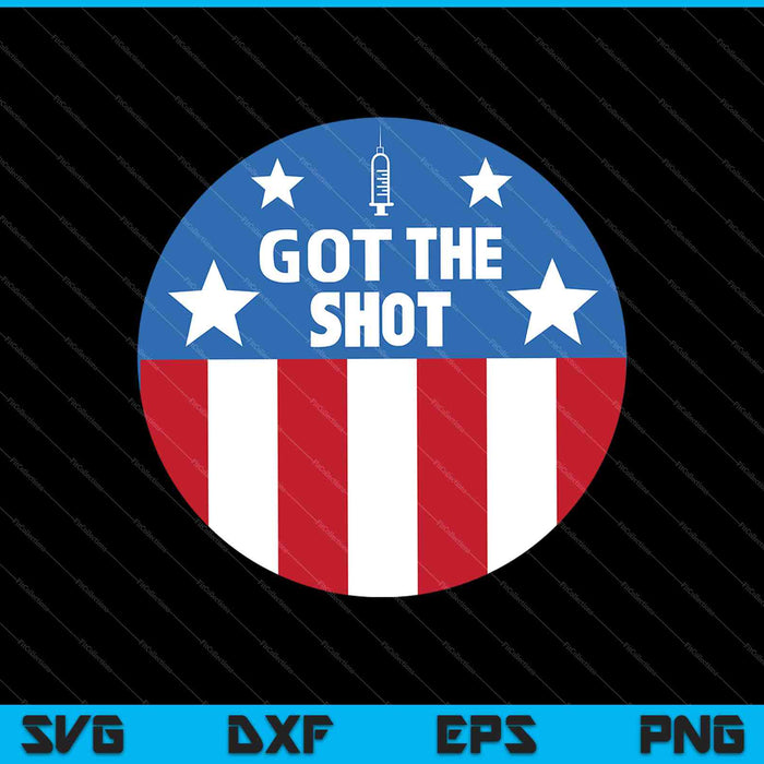 Got The Shot USA Flag SVG PNG Cortando archivos imprimibles