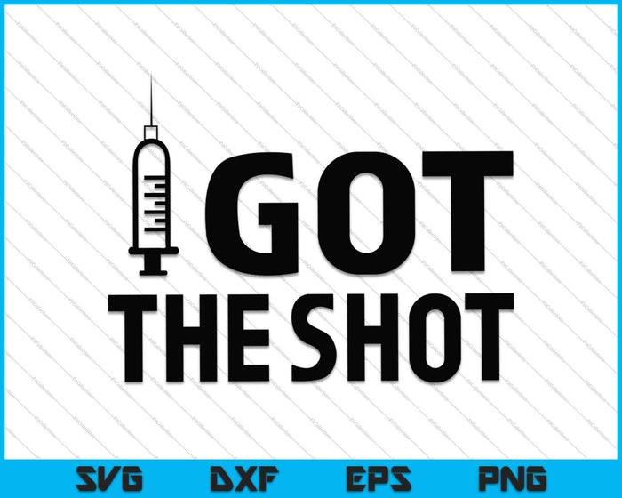Kreeg de Shot SVG PNG snijden afdrukbare bestanden
