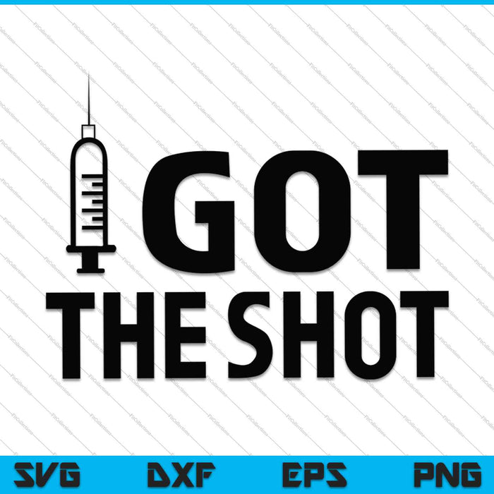 Kreeg de Shot SVG PNG snijden afdrukbare bestanden
