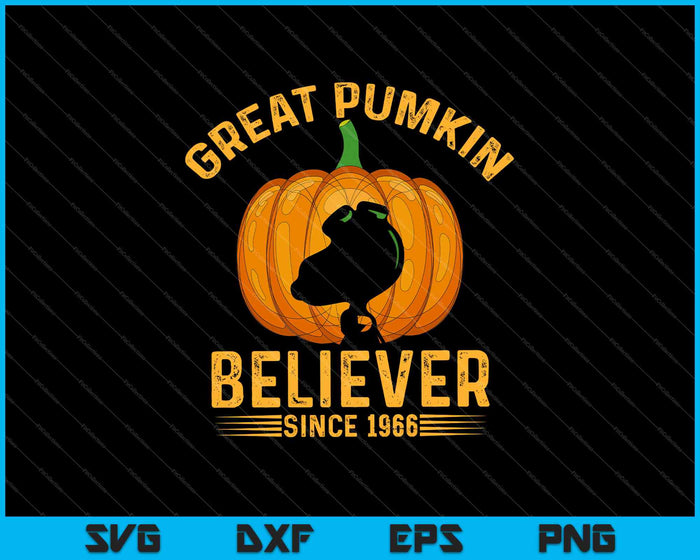 Grote pompoen gelovige grappige enge Halloween citaten SVG PNG snijden afdrukbare bestanden