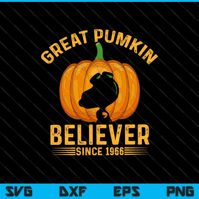 Grote pompoen gelovige grappige enge Halloween citaten SVG PNG snijden afdrukbare bestanden