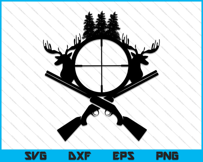 Hunting Outdoors SVG PNG Cutting Printable Files