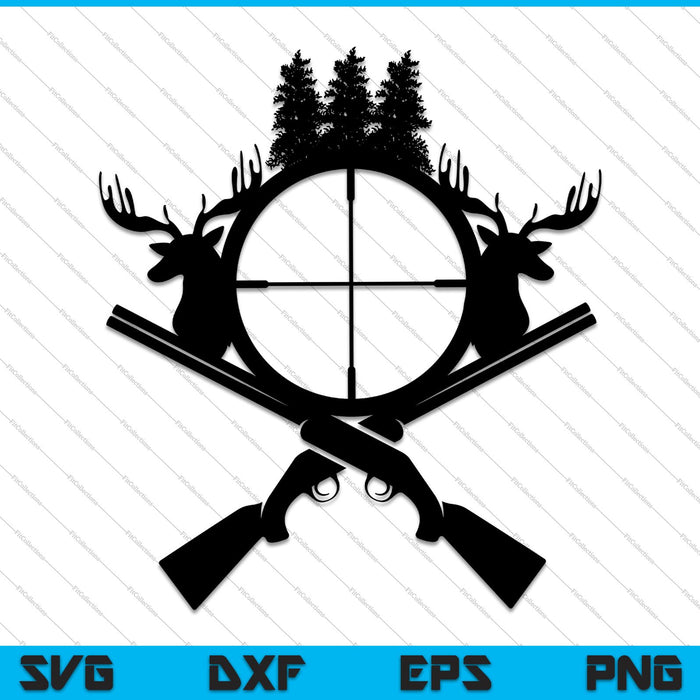 Hunting Outdoors SVG PNG Cutting Printable Files