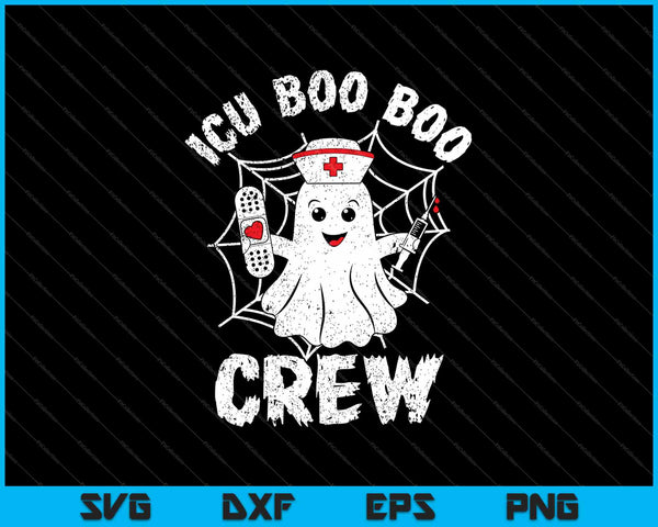 Disfraz de UCI de Halloween Mujeres Hombres UCI Boo Boo Crew SVG PNG Cortar archivos imprimibles
