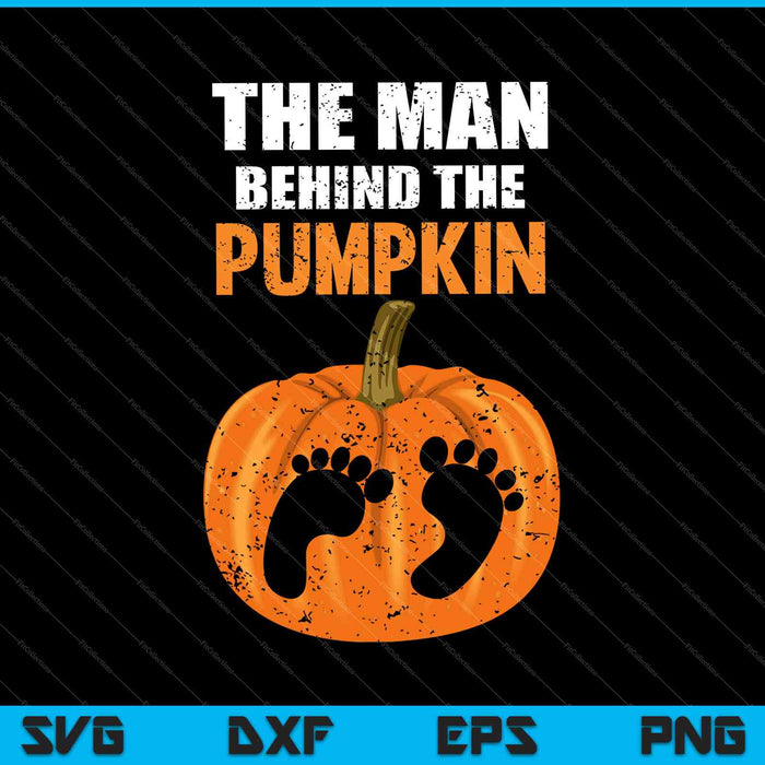 Halloween Pregnancy Shirt for Men Expecting Pumpkin SVG PNG Cutting Printable Files