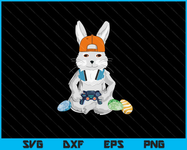 Happy Easter Day Bunny Egg SVG PNG snijden afdrukbare bestanden