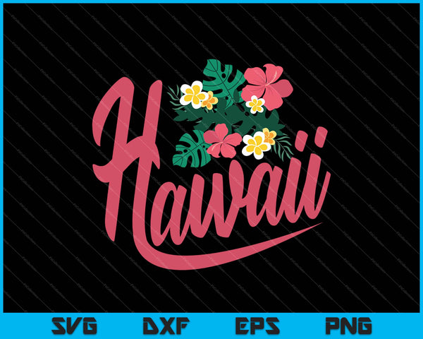 Hawaii Family Vacation Matching SVG PNG Cutting Printable Files